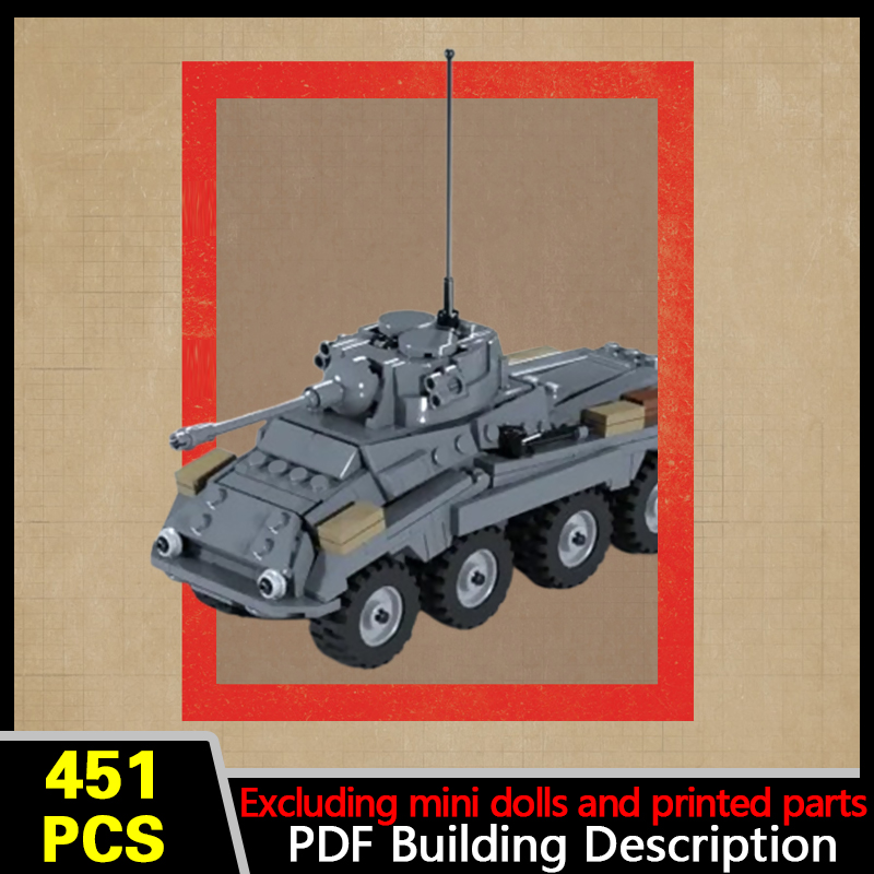 Heavy Equipment Armor - Modelo de Veículo Blindado Pesado MOC,
