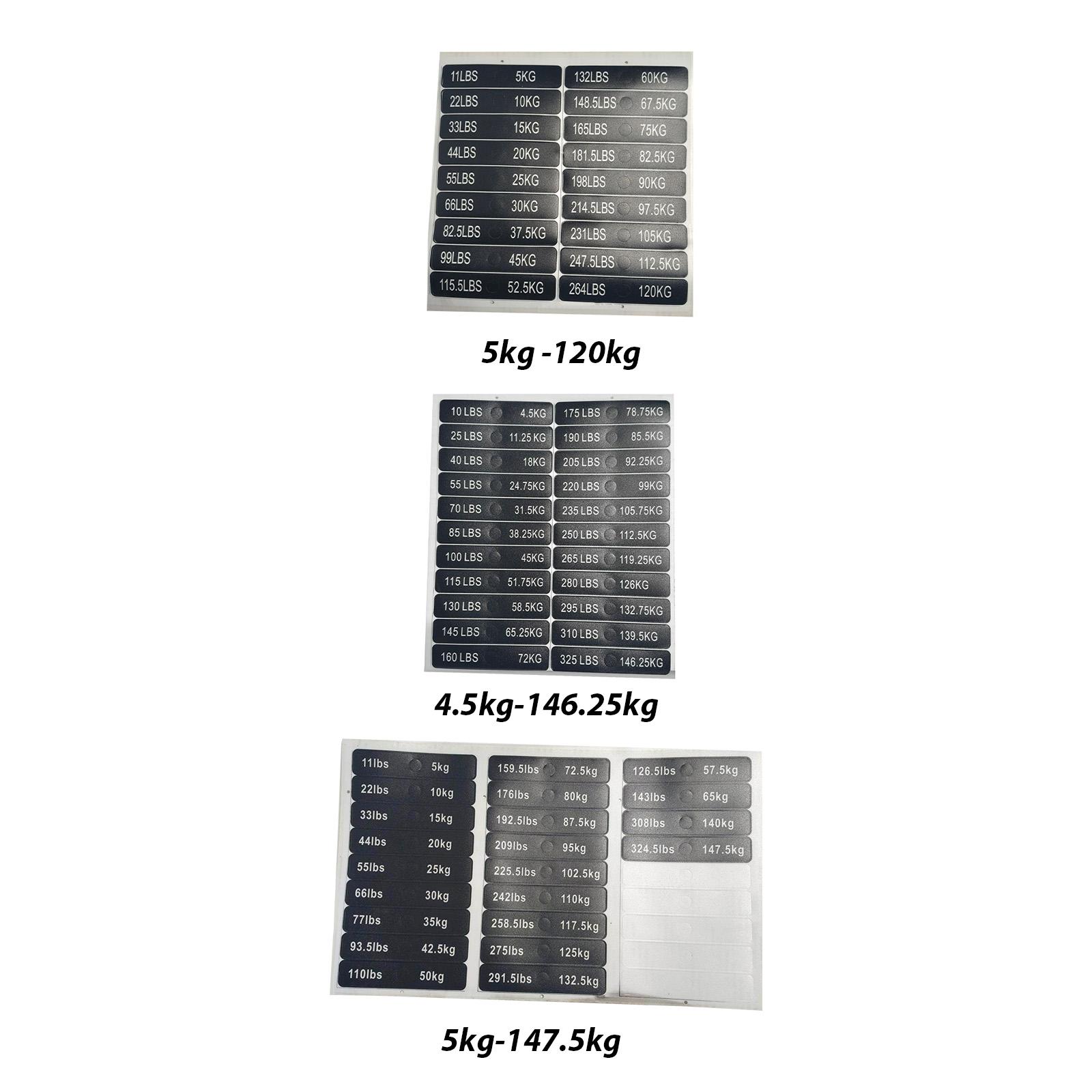 Heavy Equipment Stickers - Etiquetas de Peso para Equipamentos de