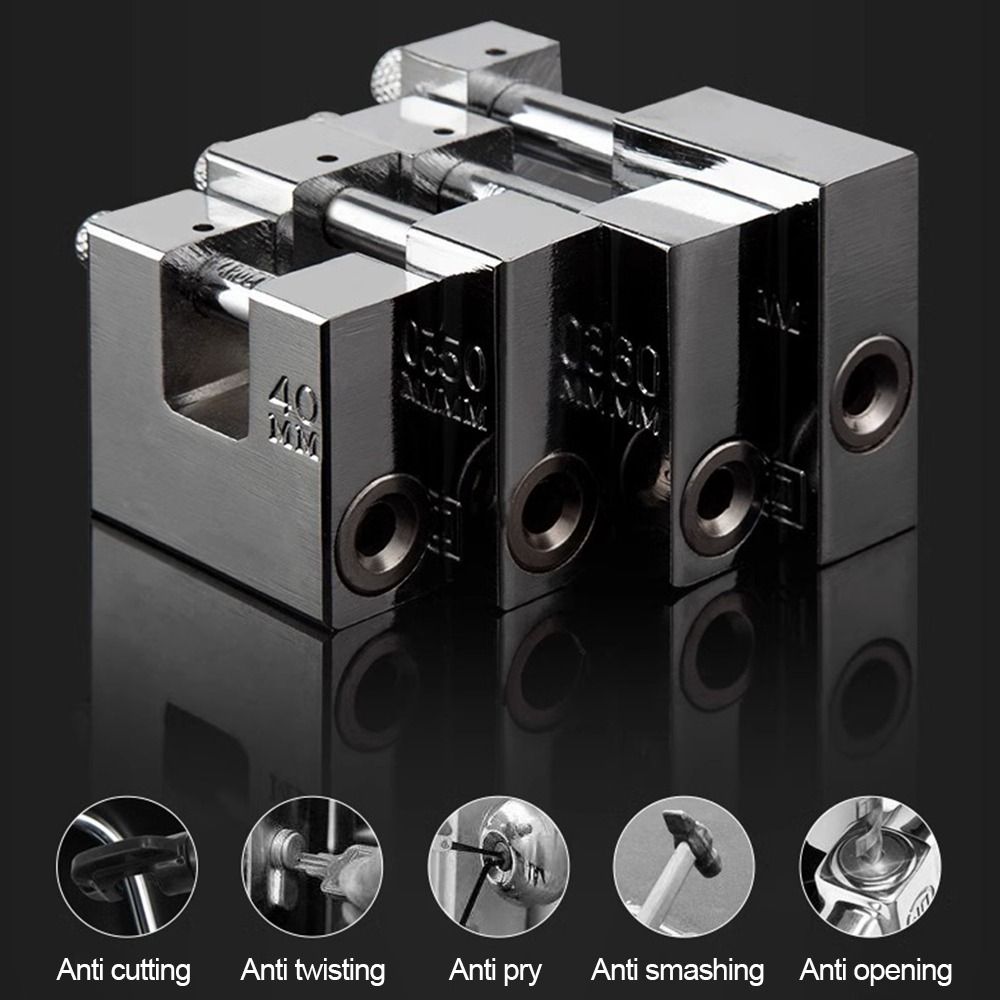 Heavy Equipment Key Set - Cadeados Criativos de Aço Inoxidável Reforçados