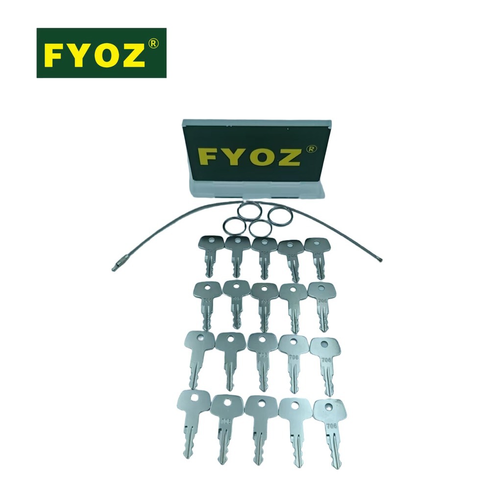 Heavy Equipment Key Set - Conjunto de 20 Chaves 706 para