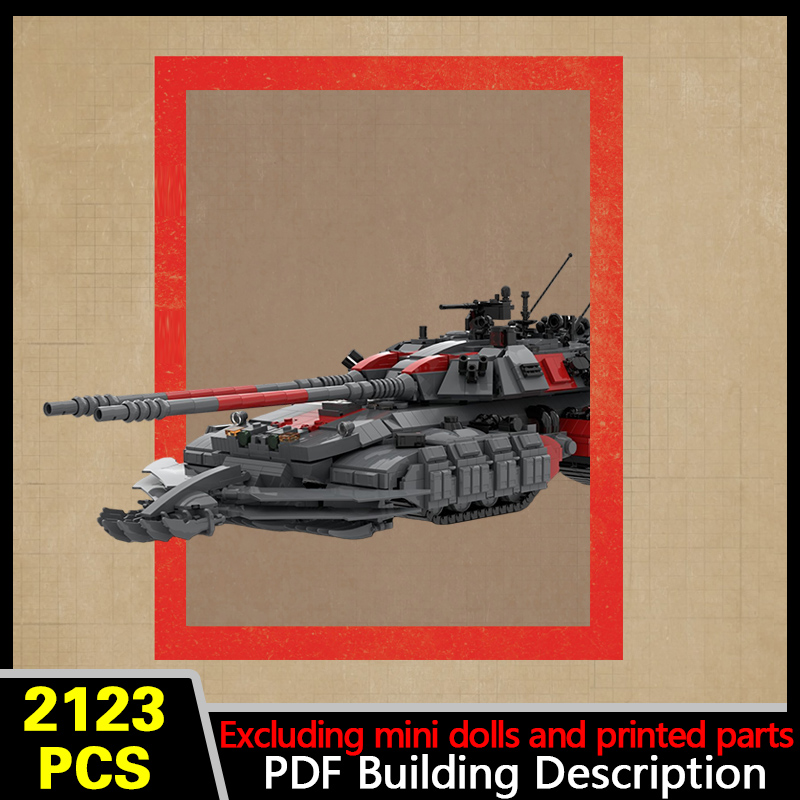 Heavy Equipment Armor - Modelo de Tanque Blindado Pesado, Blocos