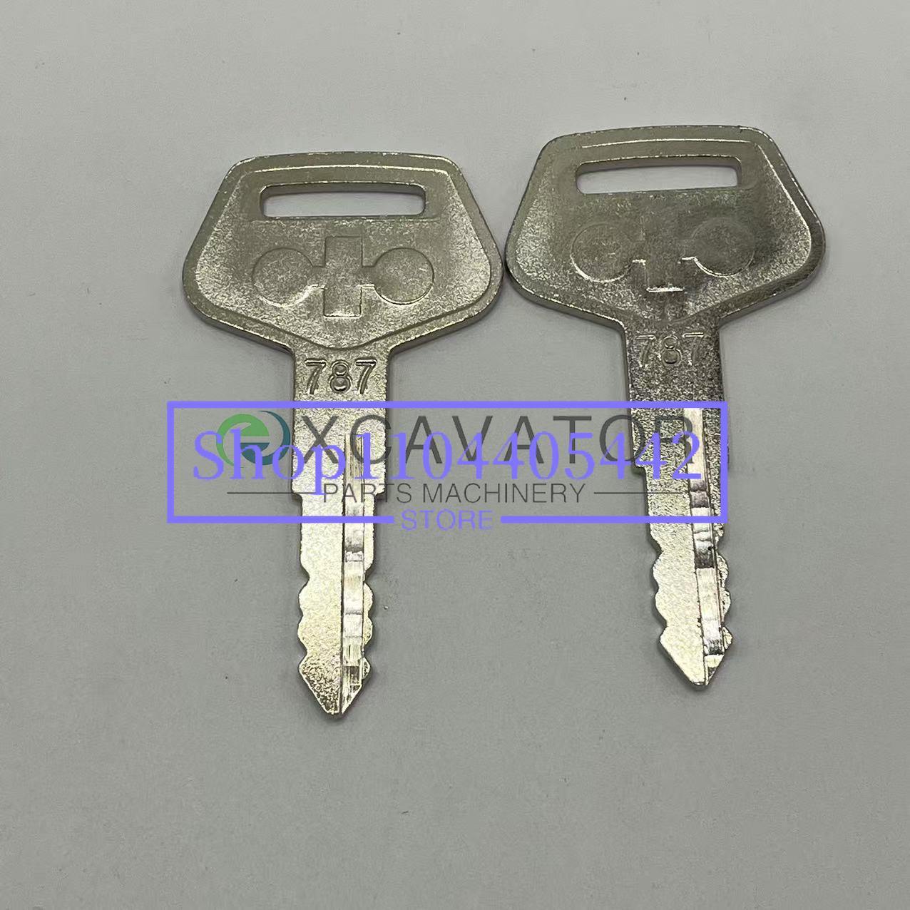Heavy Equipment Key Set - Conjunto de 10 Chaves para Equipamentos