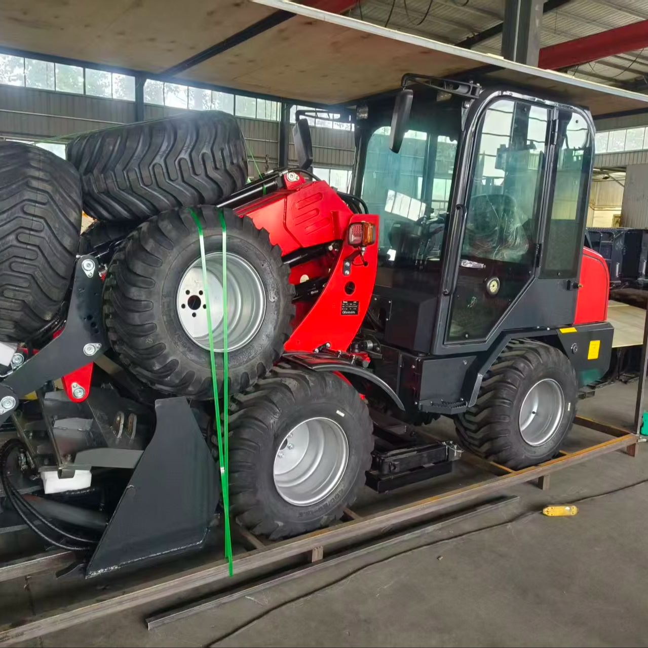 Heavy Equipment Loader - Carregadeira Telescópica Compacta Personalizada CE Euro