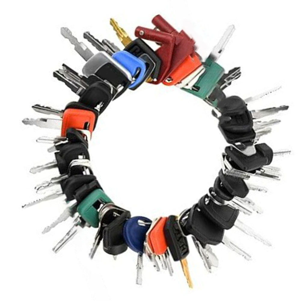 Heavy Equipment Key Set - Conjunto de 50 Chaves para Equipamentos