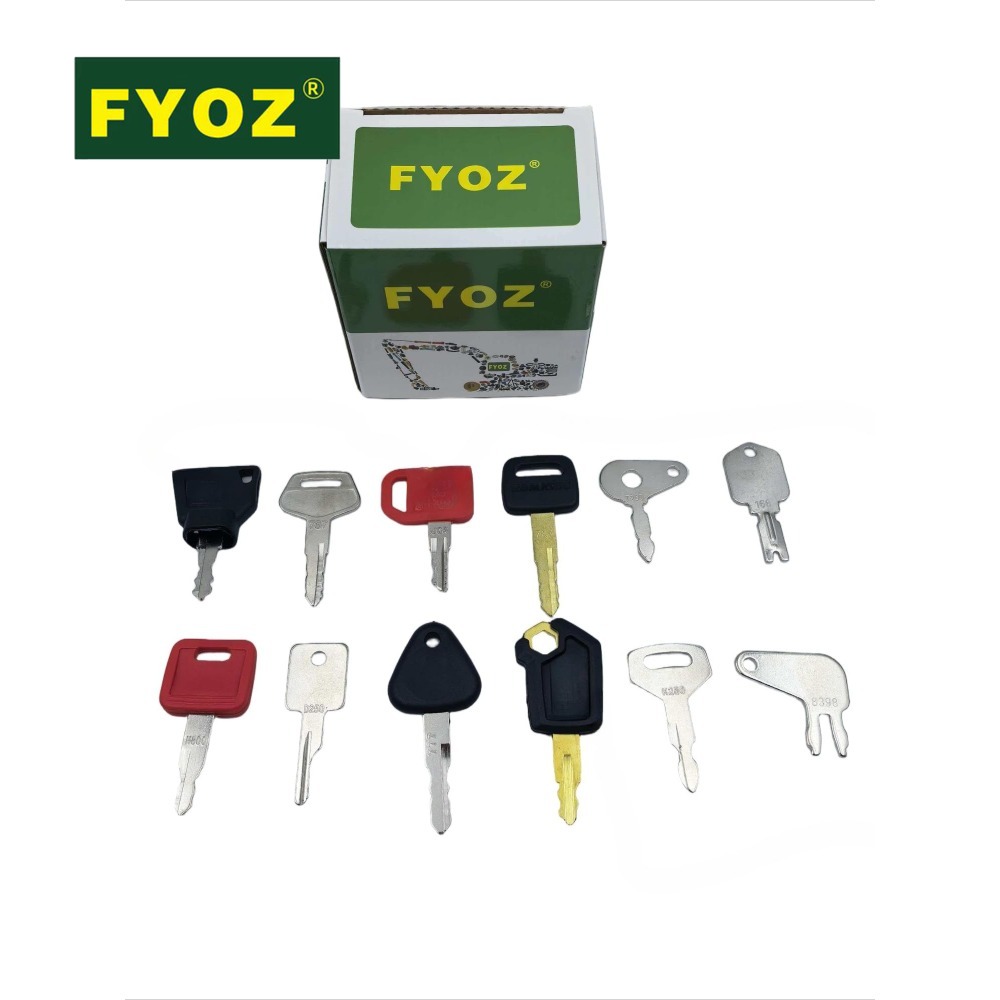 Conjunto de 12 Chaves de Igniç - Heavy Equipment Key Set avaliação e preço