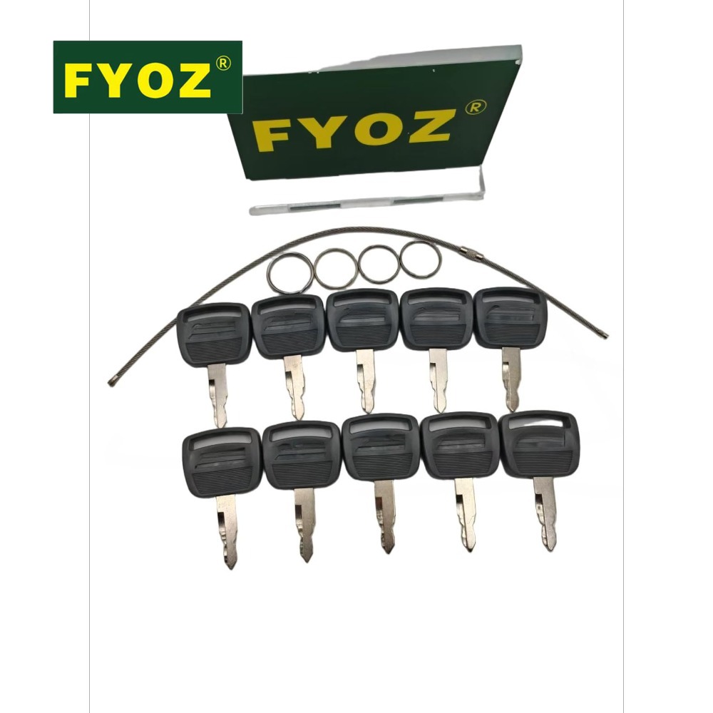 10 Chaves para Escavadora S450 - Heavy Equipment Key Set avaliação e preço