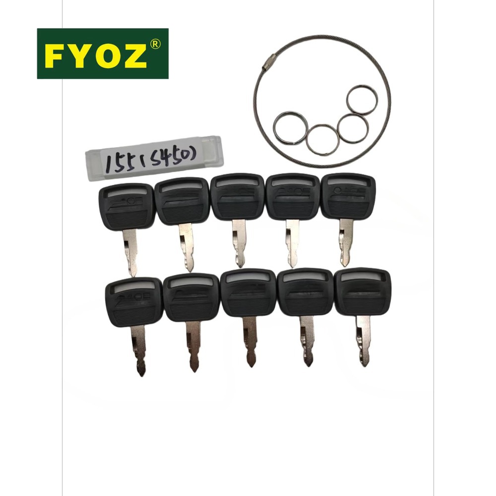10 Chaves para Escavadora S450 - Heavy Equipment Key Set avaliação e preço