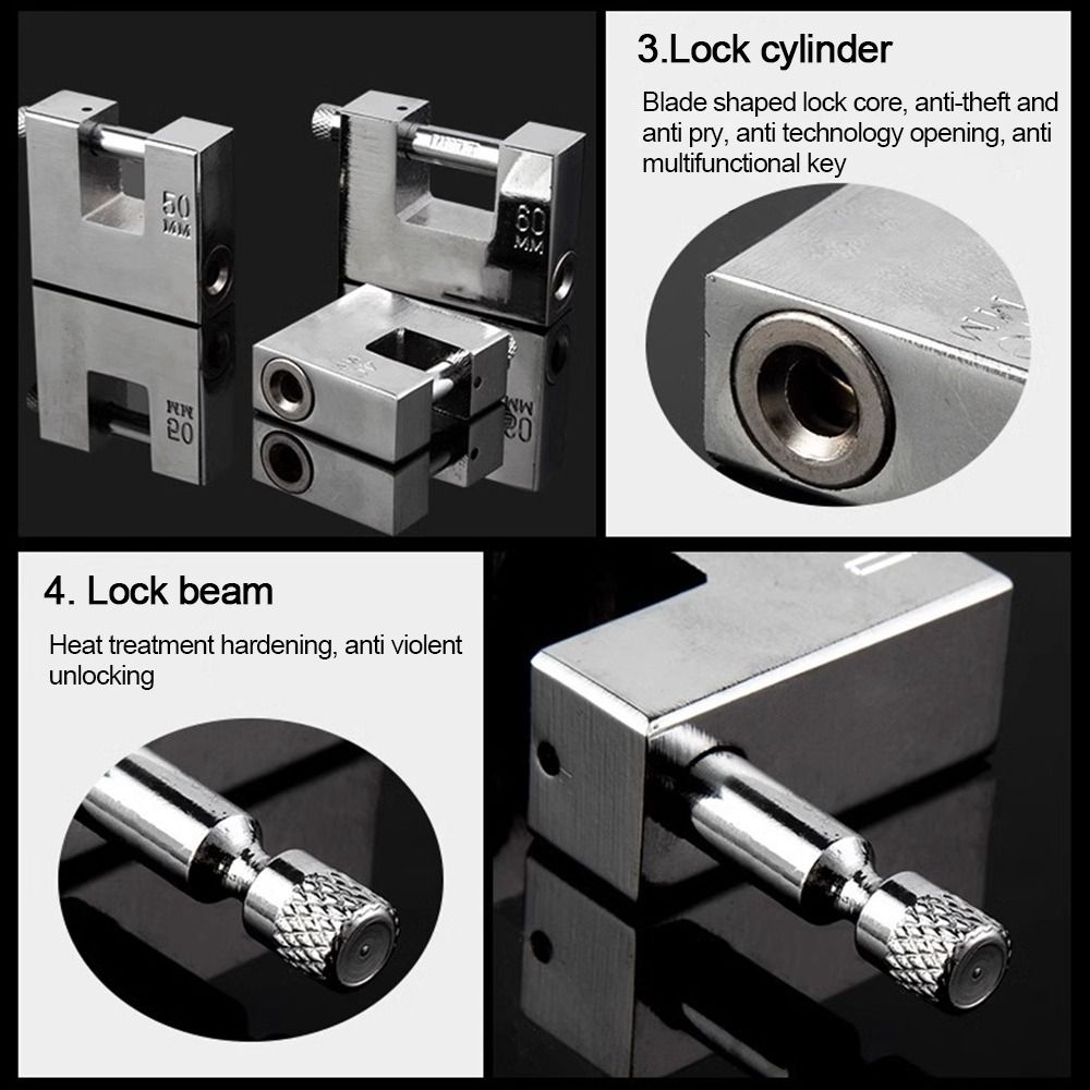 Cadeados Criativos de Aço Inox - Heavy Equipment Key Set avaliação e preço