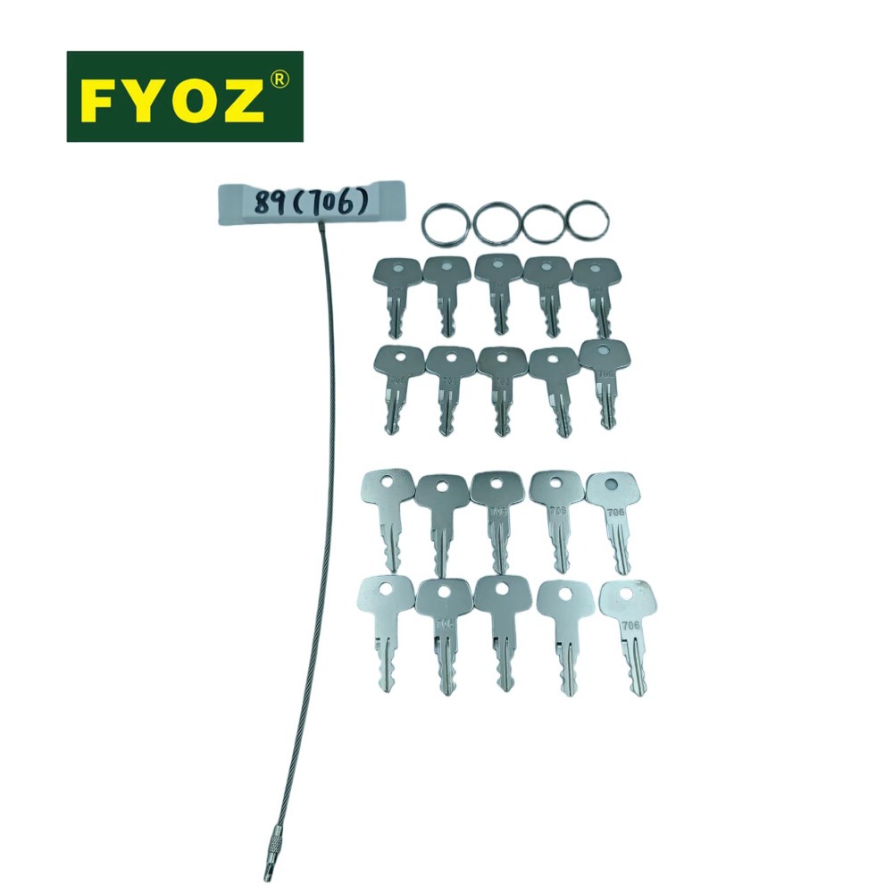 Conjunto de 20 Chaves 706 para - Heavy Equipment Key Set avaliação e preço
