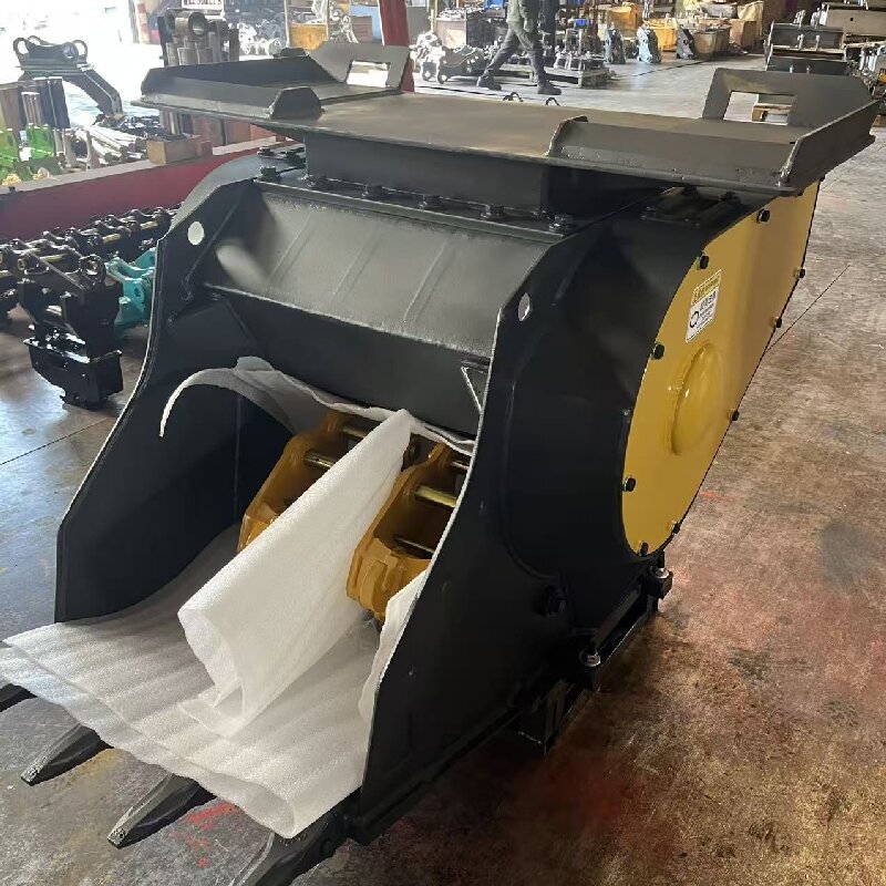 Caçamba Britadora Hidráulica p - Heavy Equipment Attachments avaliação e preço