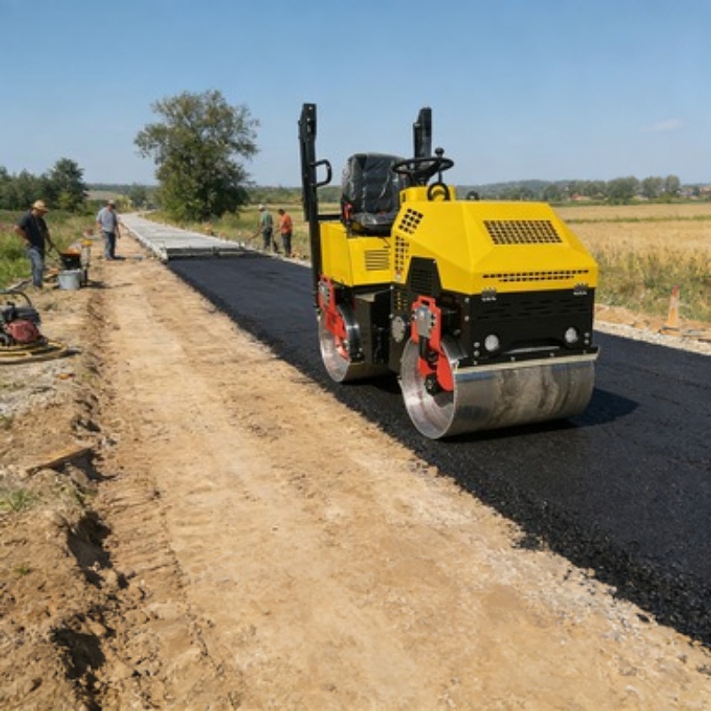 Rolo Compactador Vibratório de - Heavy Equipment Rollers avaliação e preço