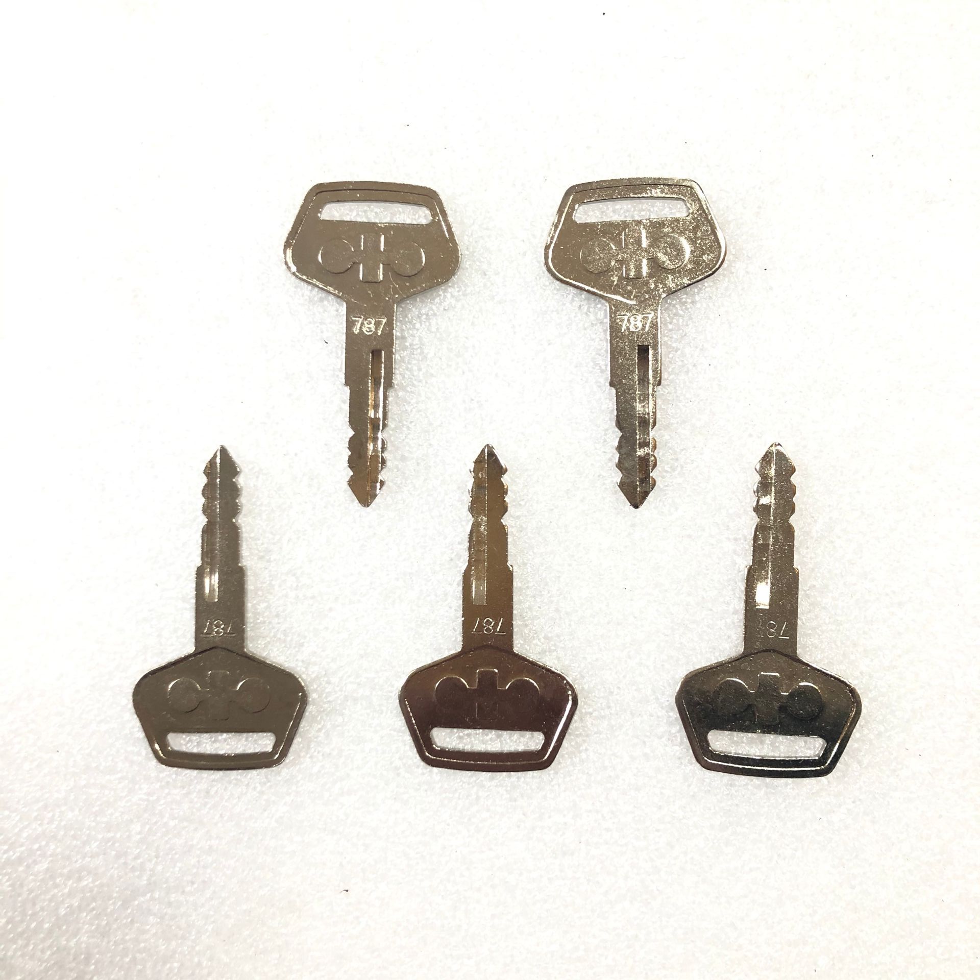 Escavadeira Dozer Loader Retro - Heavy Equipment Key Set avaliação e preço