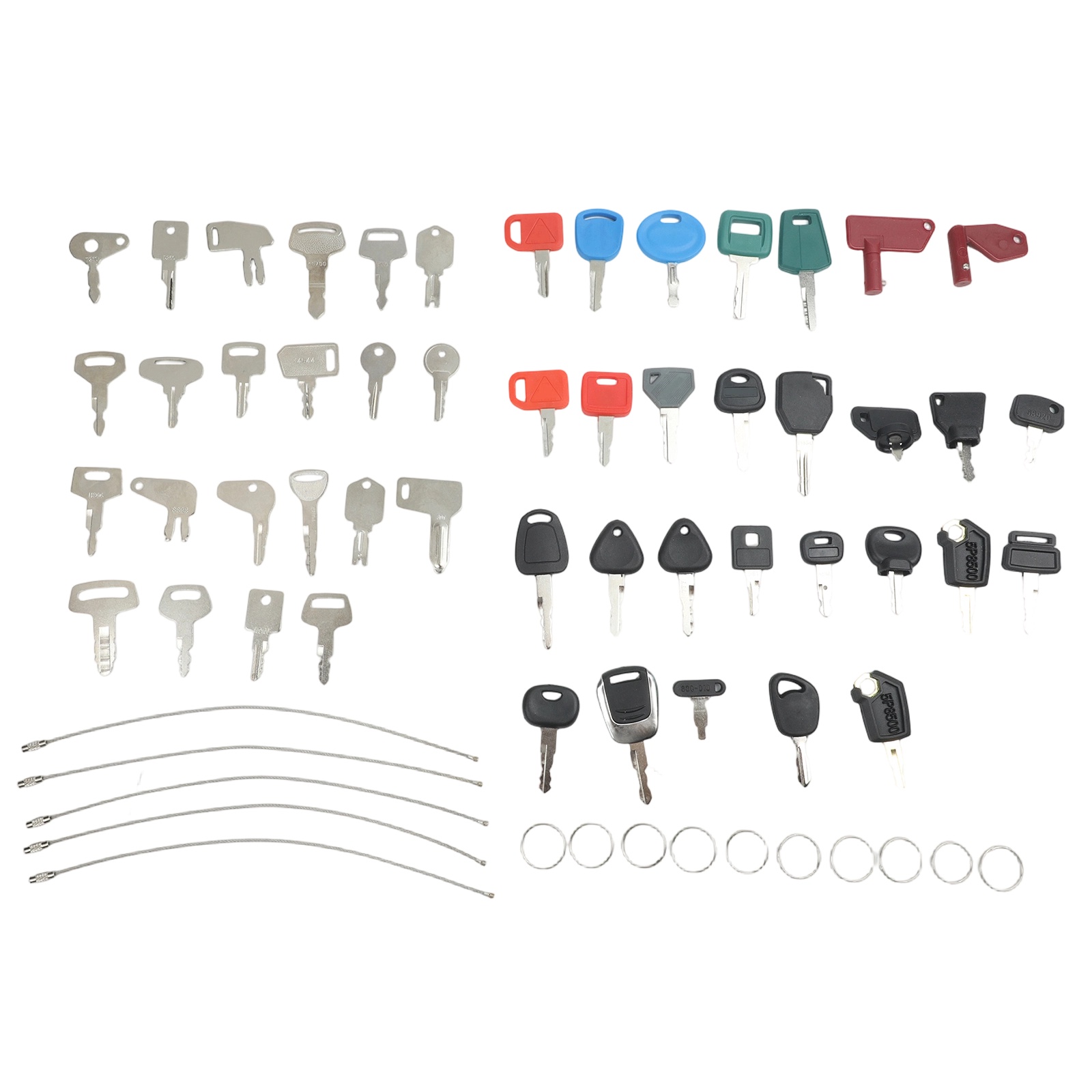 Conjunto de 50 Chaves para Equ - Heavy Equipment Key Set avaliação e preço